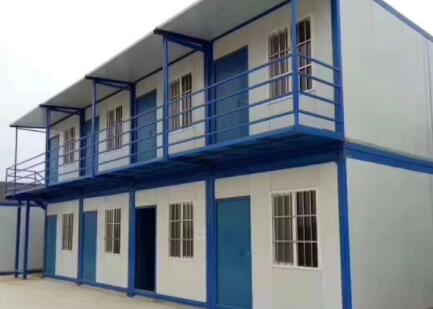 濟南平陰縣東阿鎮(zhèn)建筑工地住人集裝箱宿舍